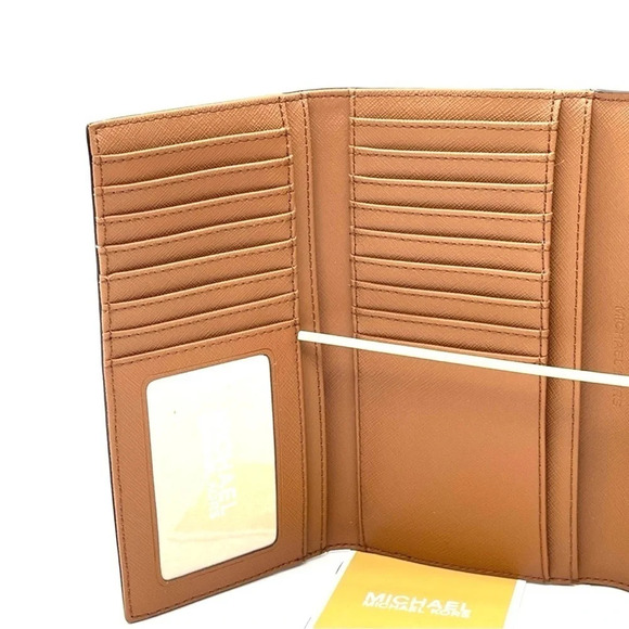 Michael Kors Large Trifold Wallet Luggage (NWT) - Picture 7 of 8